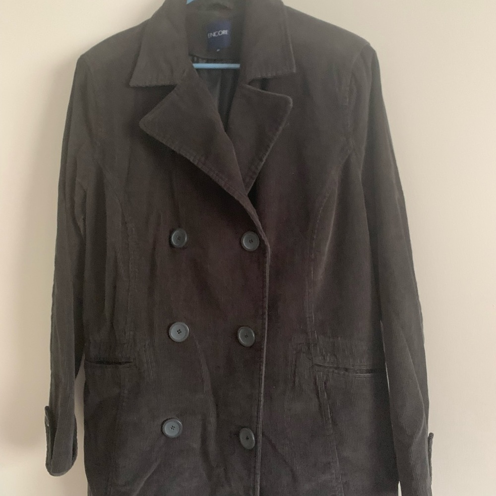 Grey could pea coat